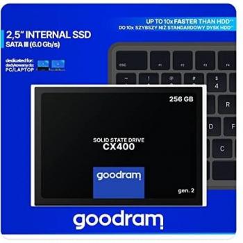 Goodram CX400 Gen.2 256GB SATA III 2.5 SSD (550/480 MB/s)