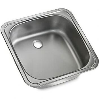 Fregadero Dometic VA910 de acero inoxidable con diseño compacto y funcionalidad avanzada