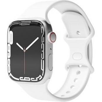 Funda de Silicona Loop Vonmählen para Smartwatch - Banda Blanca 38/40/41mm