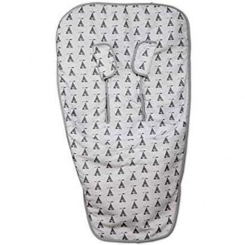 Babyline Tepee - Colchoneta para silla, unisex, color gris