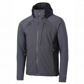 Chaqueta Softshell Hombre Kimo Hybrid Ternua Gris Ballena 2XL