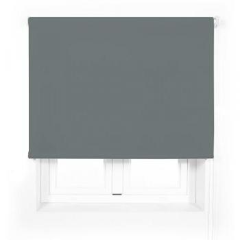 Estor Enrollable Translúcido Premium a Medida - Color Gris Pastel - 135 x 165 cm - Diseño Elegante y Práctico