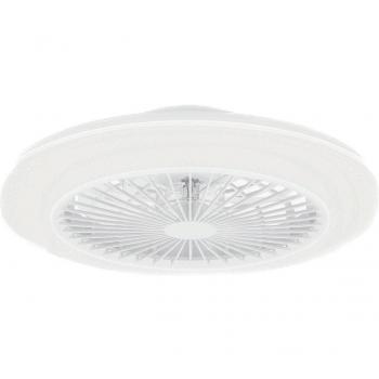 Ventilador de Techo Philips Amigo con Luz LED, 20W/40W, Efecto Brillante, Ø 48.5 cm, Control Remoto Incluido