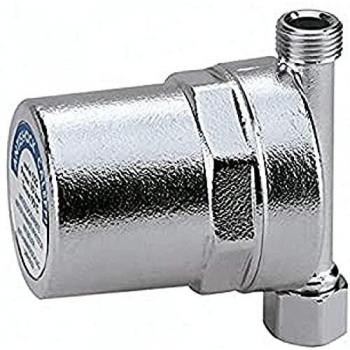 Caleffi AG 525150 Amortiguador de agua de latón, cromado, IG 0,75 x 0,75 pulgadas