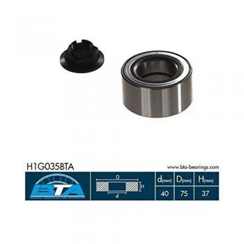 Juego de rodamientos de rueda BTA H1G035BTA - incluye rodamientos de alta calidad, diseño específico para ruedas, fácil instalación, compatible con múltiples modelos de vehículos