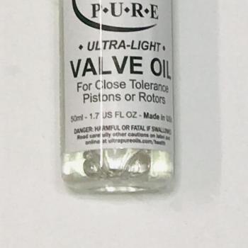 Ultra-Pure Ultra-Light Professional Valve Oil