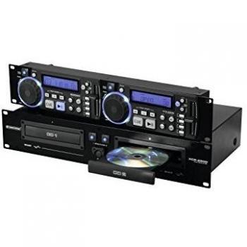 Reproductor CD DJ Omnitronic XCP-2800 con funciones avanzadas de mezcla y reproducción