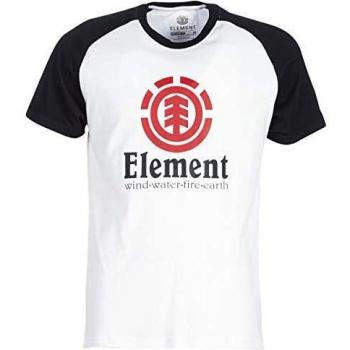 Element - Camiseta de Manga Corta - para niño Optic White S
