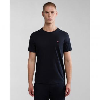 Camiseta Napapijri Salis Negro Para Hombre