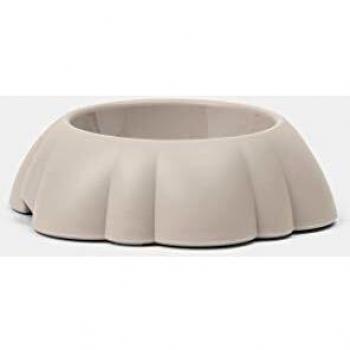 United Pets Daisy Grey Dog Bowl - Polypropylene (Ø 18 cm)