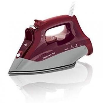 Plancha de Vapor Rowenta DW4205D1, 2450W con Depósito de 0.25L y Suela Microsteam 300 Láser - Vapor Continuo de 35g/min y Supervapor de 150g/min