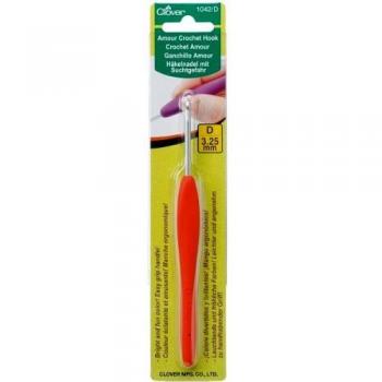 Clover Amour – Aguja Crochet Hook-Size D3/3.25 MM, Otros, Multicolor