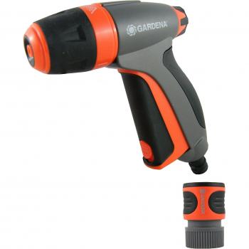 Gardena 32117 Metal Fully Adjustable Spray Gun with Built in Flow Control