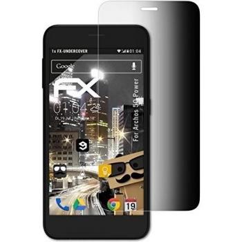 atFoliX Filtro de Privacidad Archos 50 Power Película de Privacidad - FX-Undercover