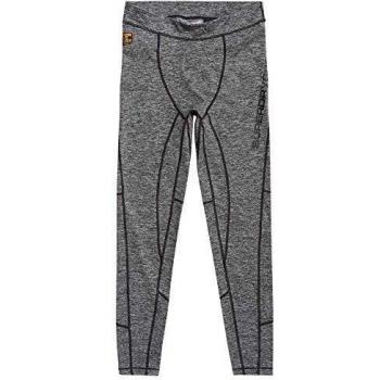 Superdry Performance Reflective Legging Pantalones Deportivos, Mujer, Black Marl, Extra-Small