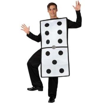 Atosa - Disfraz de domino adultos, talla 50-52