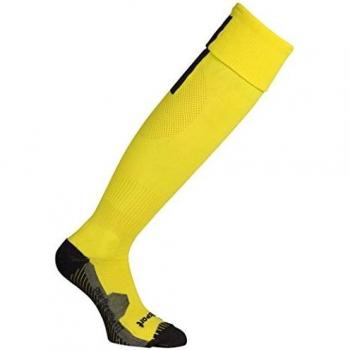Uhlsport Team Performance Medias de Equipaciones, Sin género, Lima Amarillo/Negro, 41-44