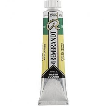 Rembrandt Watercolour Tube 20ml PHTHALO Green (675) Series 2
