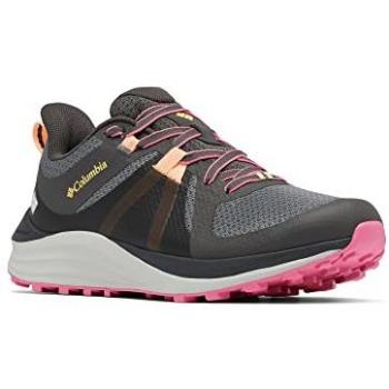 Zapatillas de Senderismo Impermeables para Mujer Columbia Escape™ Pursuit Outdry™ Gris Oscuro / Geranio Salvaje