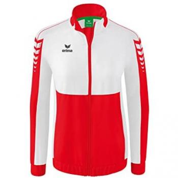 Erima Women's Track Jacket Six Wings Long Sleeve T-shirt Red/White Size 42