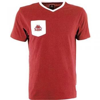 Kappa Ascoli Camiseta, Unisex, Rojo, S