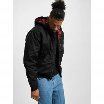 Brandit Lord Canterbury Hooded Winter Jacket - Rockabilly Style, Black, Sizes S to XXL for Men