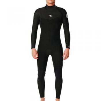 Traje neopreno Rip Curl Dawn Patrol 4/3mm GBS Back Zip STMR manga larga negro - MT