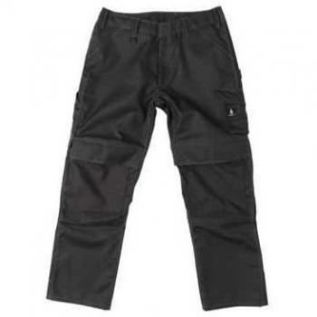 Pantalones de Trabajo Mascot Houston con Bolsillos para Rodilleras Color Antracita Oscura (L32W32.5)