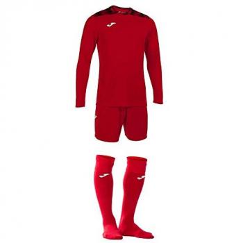 Set de fútbol Joma Zamora VIII hombre/niño rojo, 7-8 años
