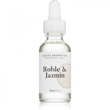 Aceite Aromático Hidrosoluble Premium de Jazmín y Roble 30ml para Humidificador o Difusor