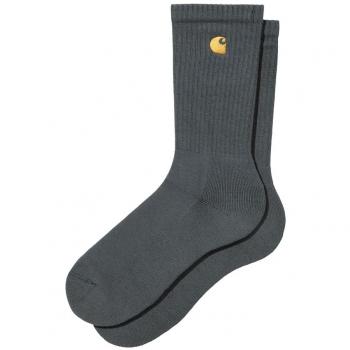 Calcetines Carhartt Chase Jura/Gold Gris Unisex