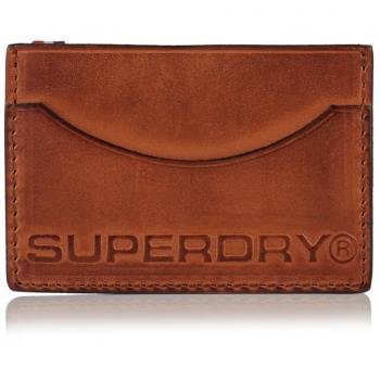 Superdry - Cartera para hombre  marrón talla única