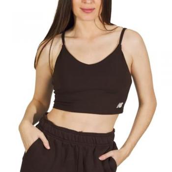 New Balance Harmony Light Support Sports Bra - Brown - M, Multi-Sport, Recycled Polyester, Sustainable