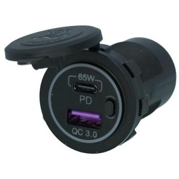 Cargador de coche para móvil CARPOINT 0517085 - Adaptador de mechero con carga rápida y compatibilidad universal