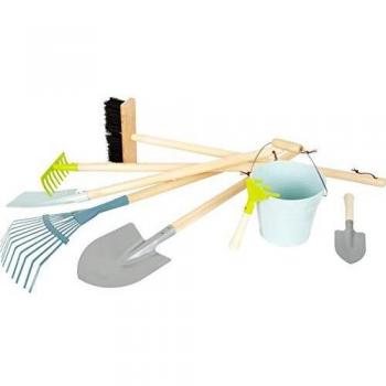 Set de Herramientas de Jardín Grande Small Foot, Multicolor, para Niños a Partir de 3 Años