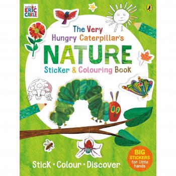 The very hungry caterpillars nature sticker and colouring book