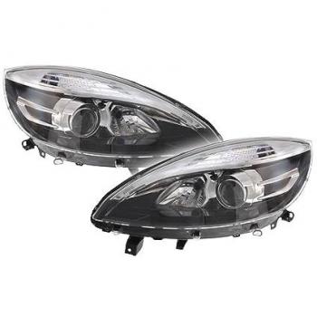 Faro Principal Halógeno VALEO 044763 para Renault Scenic III Facelift (2012-2016) - Conjunto de Luces de Alta Calidad, Izquierda