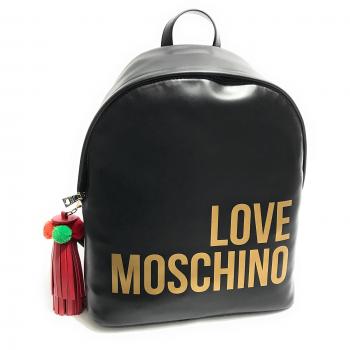 Love Moschino Charm Mujer Backpack Negro