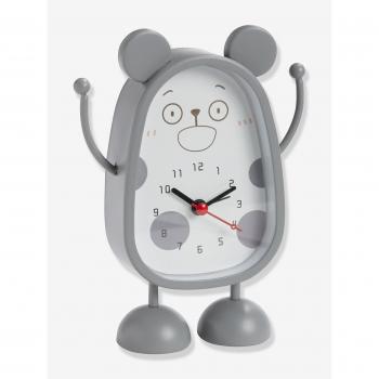 VERTBAUDET Despertador Ratoncito Gris Claro Liso UNICA