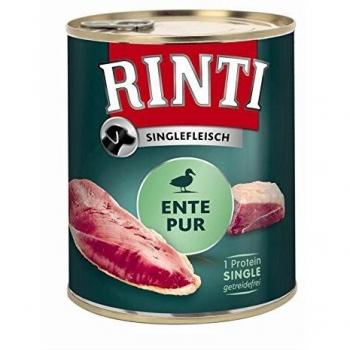 Pack Ahorro Rinti Singlefleisch 24 x 800 g - Pato puro