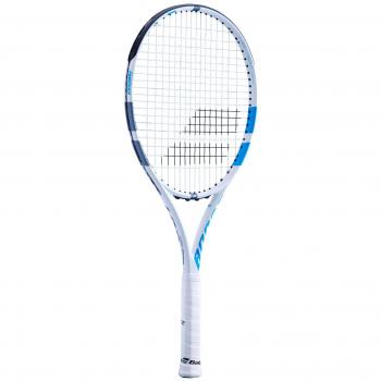 BABOLAT Boost D Strung Raqueta, Adultos Unisex, Blanc Bleu Gris