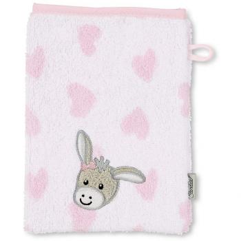 Sterntaler Guante de baño Chica Emmi, Tamaño: 21 x 15 cm, Rosa
