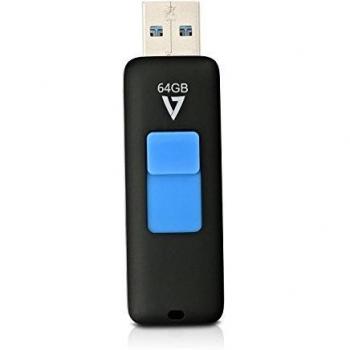 V7 VF364GAR-3E Lápiz USB 3.0 con deslizador de V7 de 64 GB