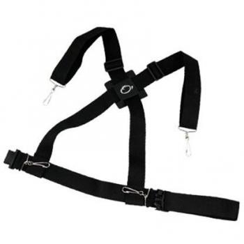 Ortola 0337-001 - Bandolera bombo cruzada especial, color negro