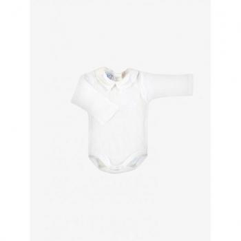 BABIDÚ - Pack de 2 bodys cuello polo manga larga