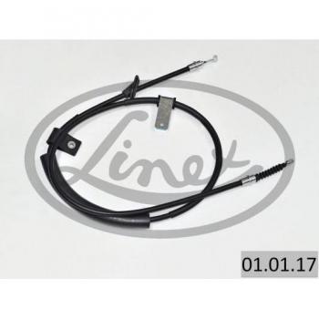 Cable de freno de estacionamiento LINEX 01.01.17 Izquierda