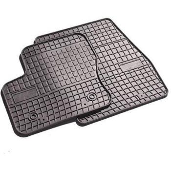 Frogum Goma Alfombrillas Coche felpudos 2 Piezas Negro