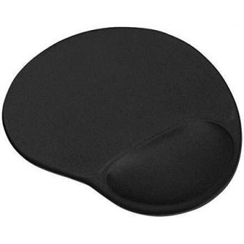 Alfombrilla Reposamuñecas Gel Negro Cromad