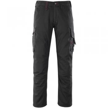 Pantalones de Trabajo Mascot Rhodos Negros con Bolsillos Grandes para Muslos Talla C58