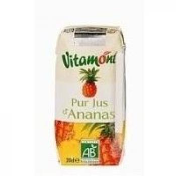 Vitamont Zumo Piña S/A, Brick 220 ml